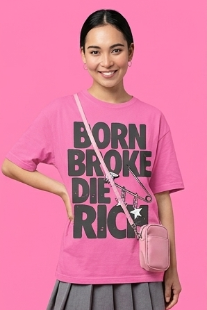 DIE RICH Oversized T-shirt