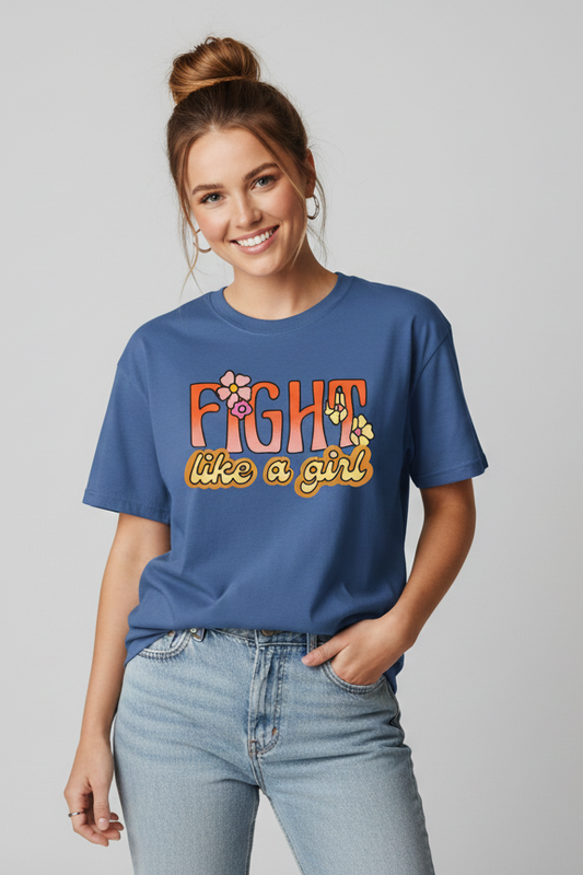 FIGHT LIKE A GIRL Oversized T-shirt
