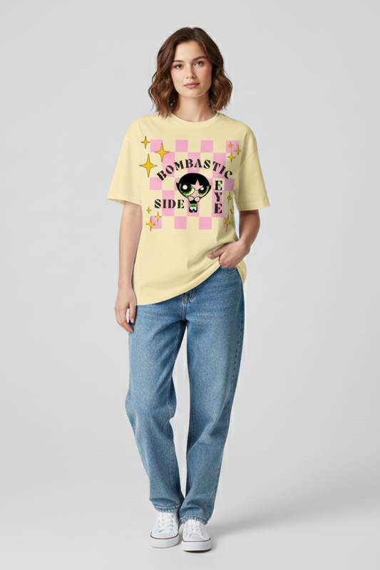 BOMBASTIC SIDE EYE Oversized T-shirt
