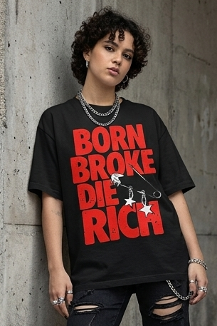 DIE RICH Oversized T-shirt