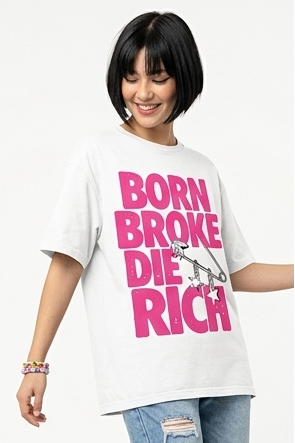 DIE RICH Oversized T-shirt