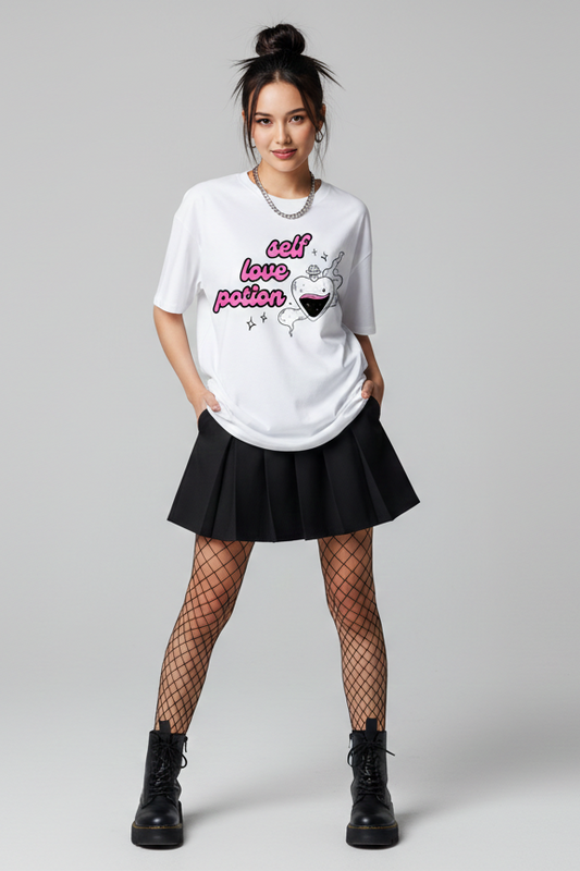 SELF LOVE POTION Oversized T-shirt