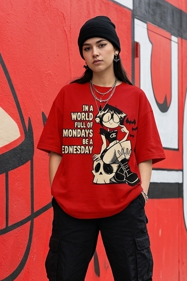 BE A WEDNESDAY Oversized T-shirt