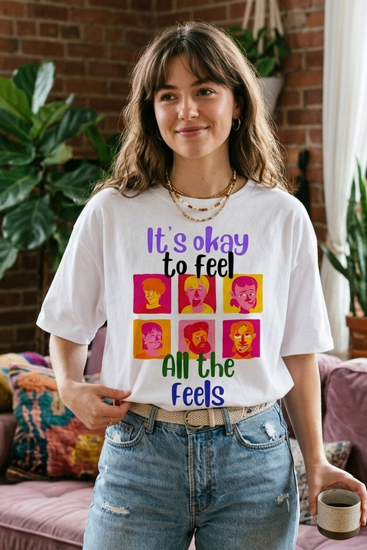 ALL THE FEELS Oversized T-shirt